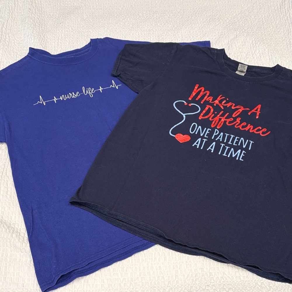 Nurse Life and Making a Difference T-Shirt Bundle